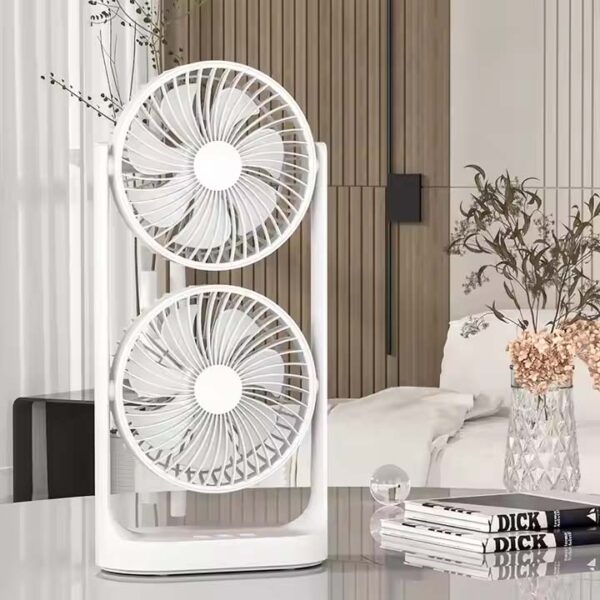 Double Head Fan - টুইন ফ্যান