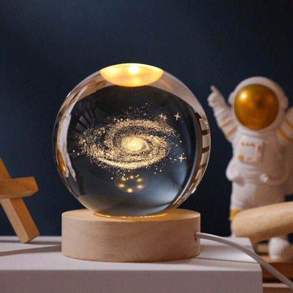 galaxy- 3D ক্রিস্টাল বল