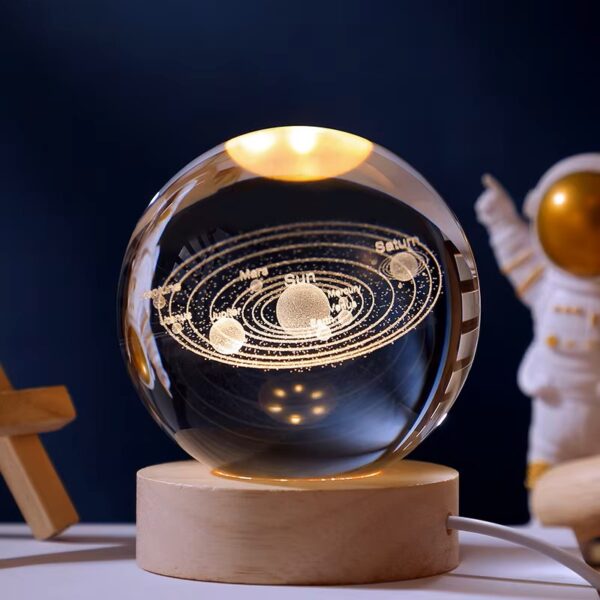 Universe-/ 3D ক্রিস্টাল বল